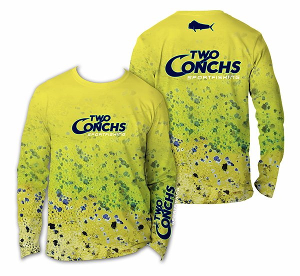 Two Conchs - Performance Long Sleeve Shirt - The BallyHoop