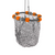 The ChummyHoop Mini - Collapsible Rubber Chum Hoop (for use with 7lb. Blocks of Chum)