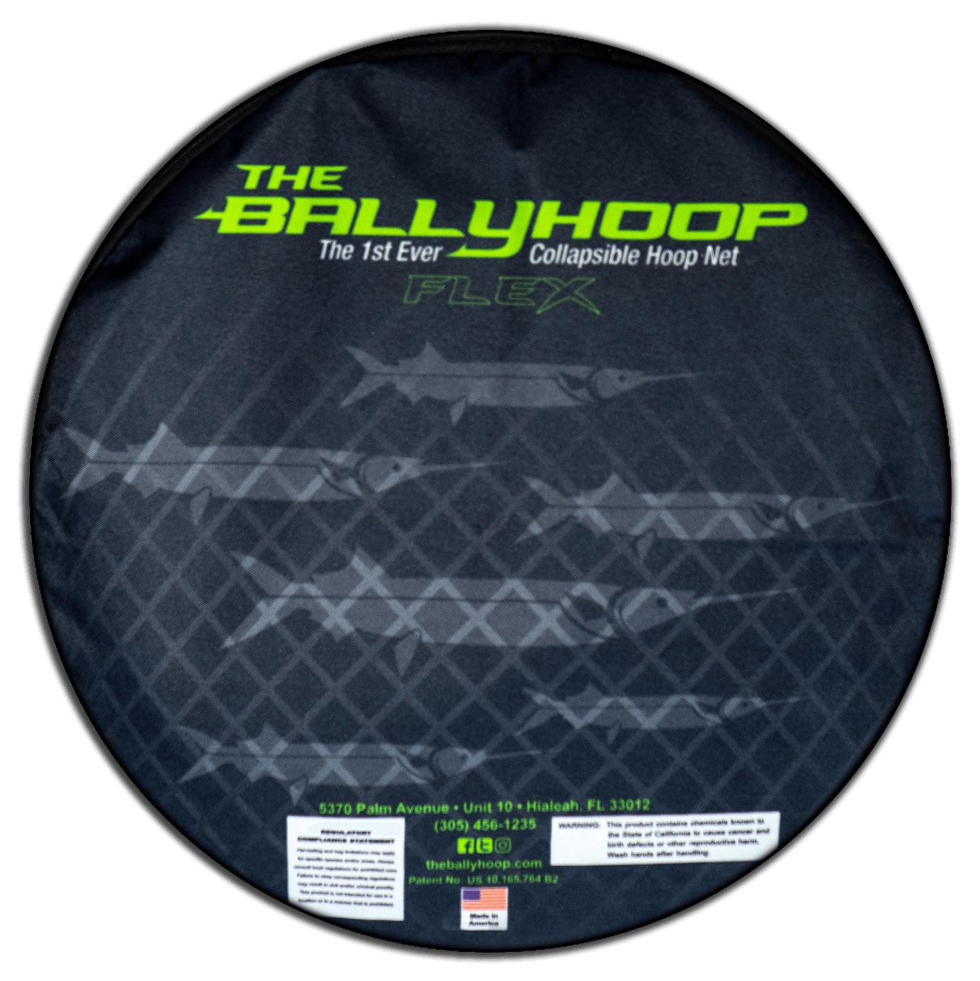 The BallyHoop - Stealth Collapsible Hoop Net - Generation II