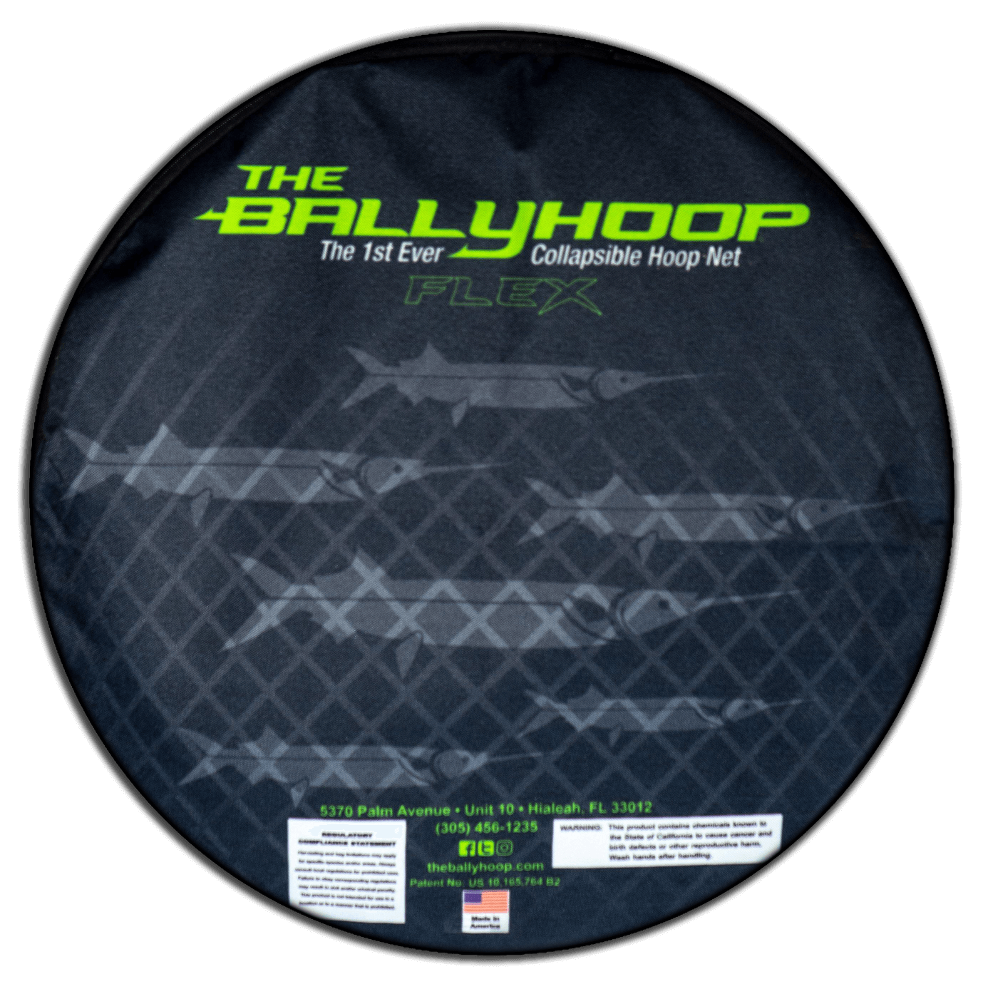 The BallyHoop Flex Collapsible Hoop Net