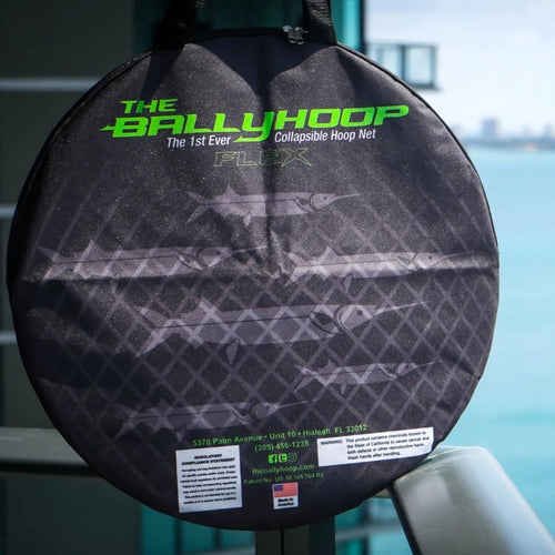 The Ballyhoop  Polycarbonate Stealth Collapsible Hoop Net – The Fishing  Shop
