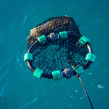 The ChummyHoop Mini - Collapsible Rubber Chum Bag - The BallyHoop